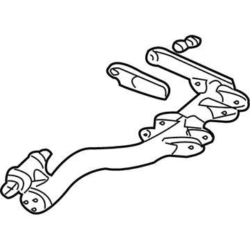 Honda 52371-S9A-A11 Arm, Left Rear Trailing