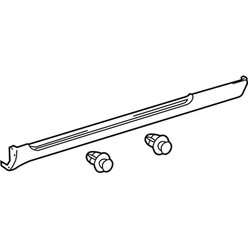 Toyota 75851-AA030-B2 Rocker Molding
