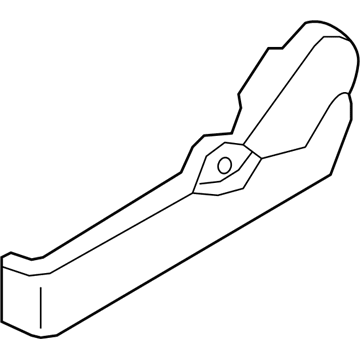 Hyundai 88170-0A300-HZ Shield Cover-Front Seat, LH