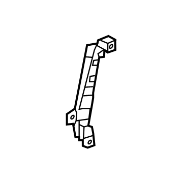 Hyundai 83560-D2000 Channel Assembly-Rear Door Rear, RH
