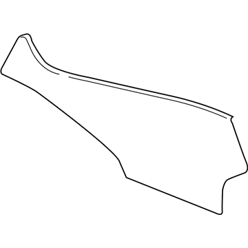 GM 84546890 Side Trim Panel