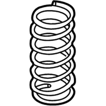 Kia 0K2A334011DS Spring-Coil