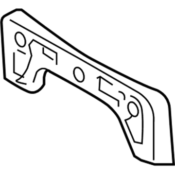 Toyota 52114-47210 License Bracket