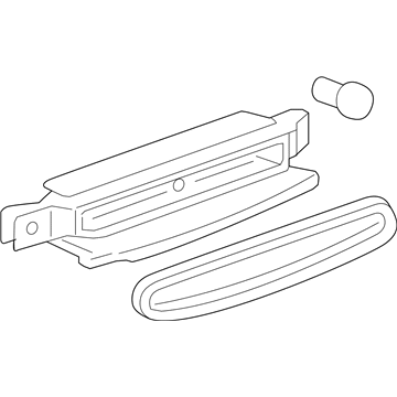 GM 20823548 High Mount Lamp