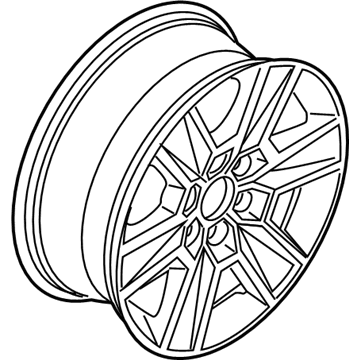 Ford FL3Z-1007-K Wheel, Alloy