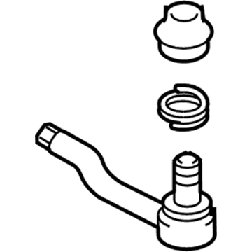 GM 91174753 End, Steering Tie-Rod, RH (On Esn)