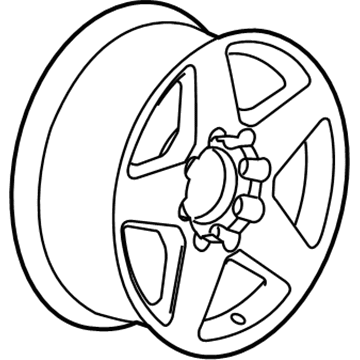 GM 84008493 Wheel-Front & Rear