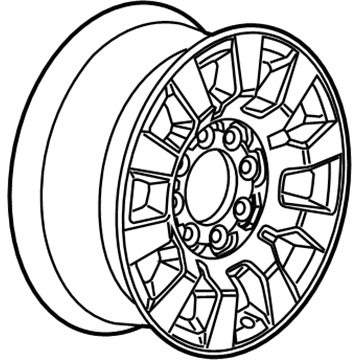 GM 84341234 Wheel, Alloy