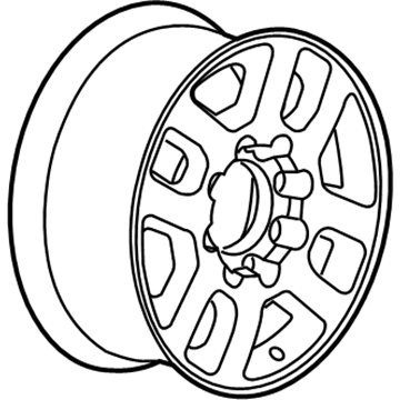 GM 84397983 Wheel, Alloy