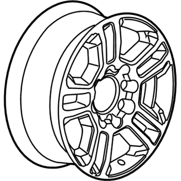 GM 84341233 Wheel, Alloy