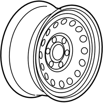 GM 9597724 Spare Wheel