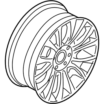 BMW 36-11-7-842-657 Light Alloy Rim