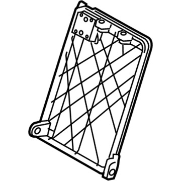 Hyundai 89310-C2000 Frame Assembly-2ND Seat Back, LH