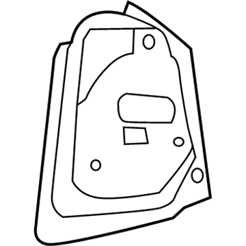 Mopar 68217430AA Panel-TAILLAMP Mounting