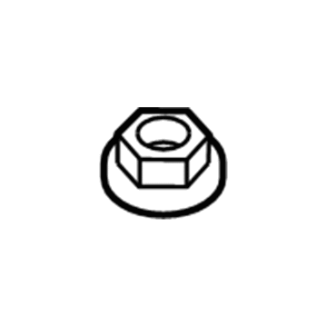 Mopar 6102126AA Nut-Hexagon