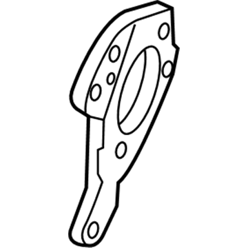 Nissan 44021-5SK0A Plate Assy-Back, Rear Brake Rh