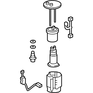 Lexus 77020-0E030 Tube Assy, Fuel Suction W/Pump & Gage