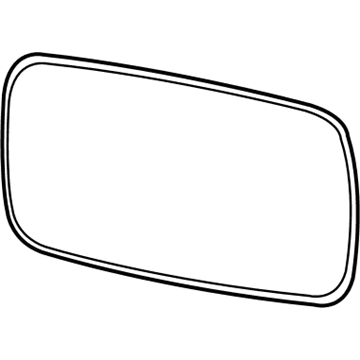 BMW 51-16-7-251-584 Mirror Glass, Heated, Wide-Angle, Right