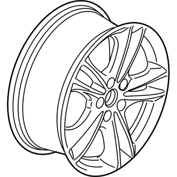 Ford JS7Z-1007-D Wheel, Alloy