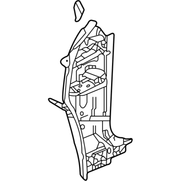 GM 84912792 Hinge Pillar Reinforcement