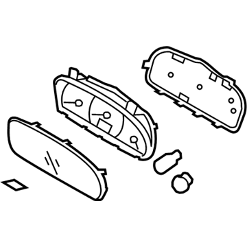Hyundai 94001-2L056 Cluster Assembly-Instrument