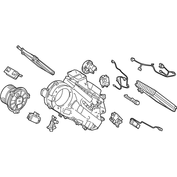 Toyota 87030-60030 Evaporator Assembly