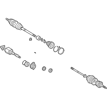 Toyota 43410-20790 Shaft Assembly, Front Drive, Right