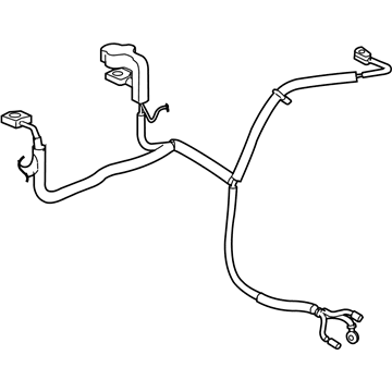 Mopar 56050945AF Alternator And Battery Wiring