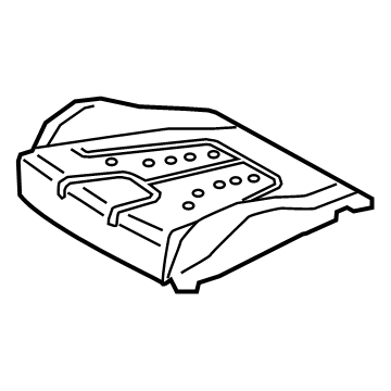 Hyundai 88150-J3000 Pad Assembly-Front Seat Cushion, LH