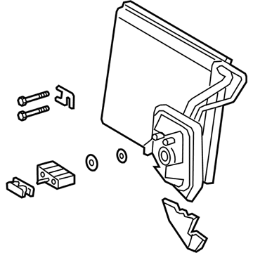 Toyota 88501-WAA01 Evaporator Assembly