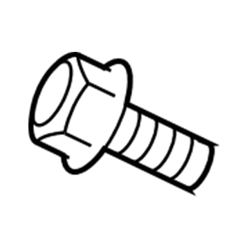 Mopar 6507909AA Bolt-HEXAGON FLANGE Head