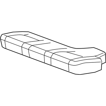 GM 89041882 Pad, Rear Seat Cushion