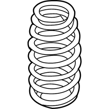 Hyundai 55350-G3BB0 Spring-Rear