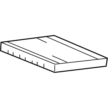 Honda 80292-TZ3-A41 Element, Filter