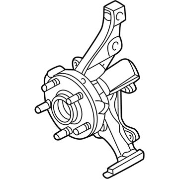 Mopar 5272487AC Front Steering Knuckle