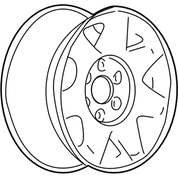 GM 88962801 Wheel Pkg, 20X8.5 *Chrome)(Instrument