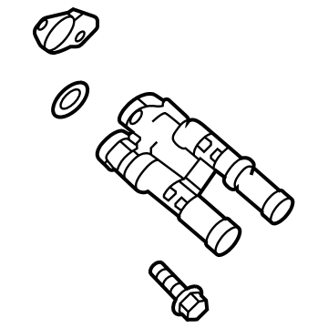 GM 12644554 Water Pipe