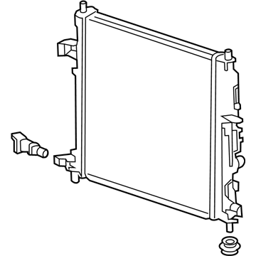 GM 23455464 Radiator