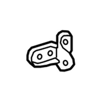 Honda 67450-SWA-H11ZZ Hinge, Left Front Door (Upper)