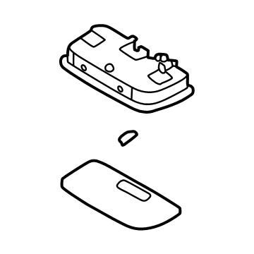 Hyundai 92850-J9000-NNB LAMP ASSY-ROOM