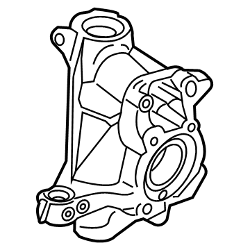 BMW 31-21-6-882-596 Steering Knuckle, Right