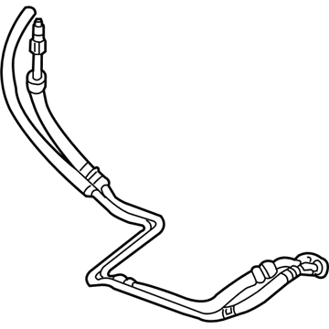 GM 20934199 Hose Asm-P/S Gear Inlet & Outlet