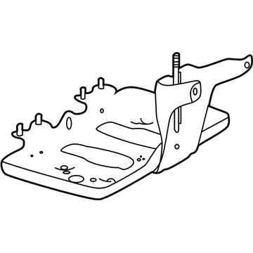 Lexus 74410-50040 Carrier Assy, Battery