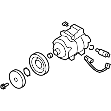 Hyundai 97701-B1000 Compressor Assembly