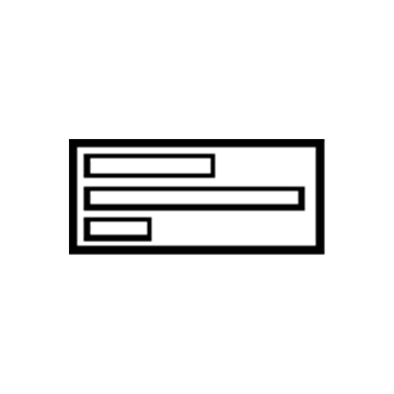 Lexus 74559-50010 Label, Fuel Information