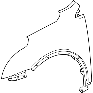 GM 84132973 Fender