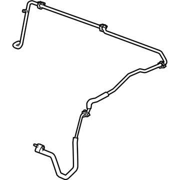 GM 19257630 Rear AC Tube