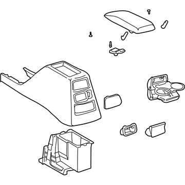 Toyota 58901-35100-B0 Console Assembly