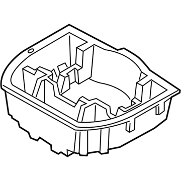 Kia 857804R000 Tray Assembly-Luggage, Ct