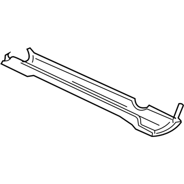 GM 15082952 Plate, Radiator Lower Support Skid